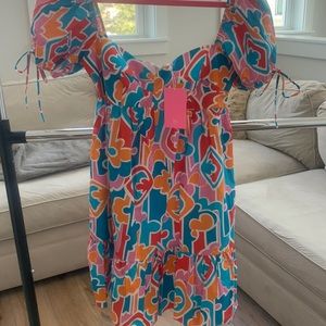 Amanda Uprichard babydoll dress new with tags